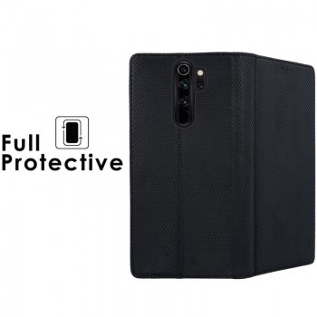 Telone atverčiamas dėklas - juodos spalvos (Xiaomi REDMI NOTE 8 PRO) Telone atverčiamas dėklas - juodos spalvos (Xiaomi REDMI NOTE 8 PRO)